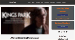 Desktop Screenshot of kingsparkmovie.com